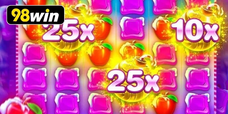 Giao diện Sweet Bonanza X với trái cây rực rỡ